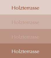 Holzterrasse