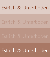 Estrich & Unterboden