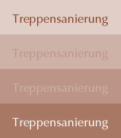 Treppensanierung